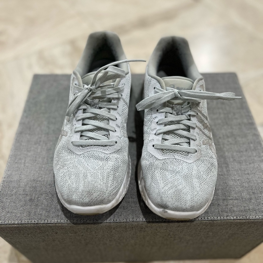 Asics Gray Athletic Shoes
